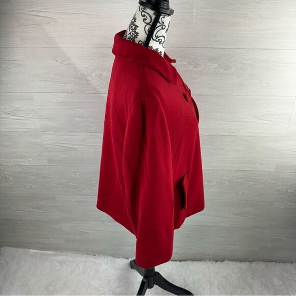 Sandro Sportswear Retro Swing Cape Blazer Jacket - Picture 3 of 8